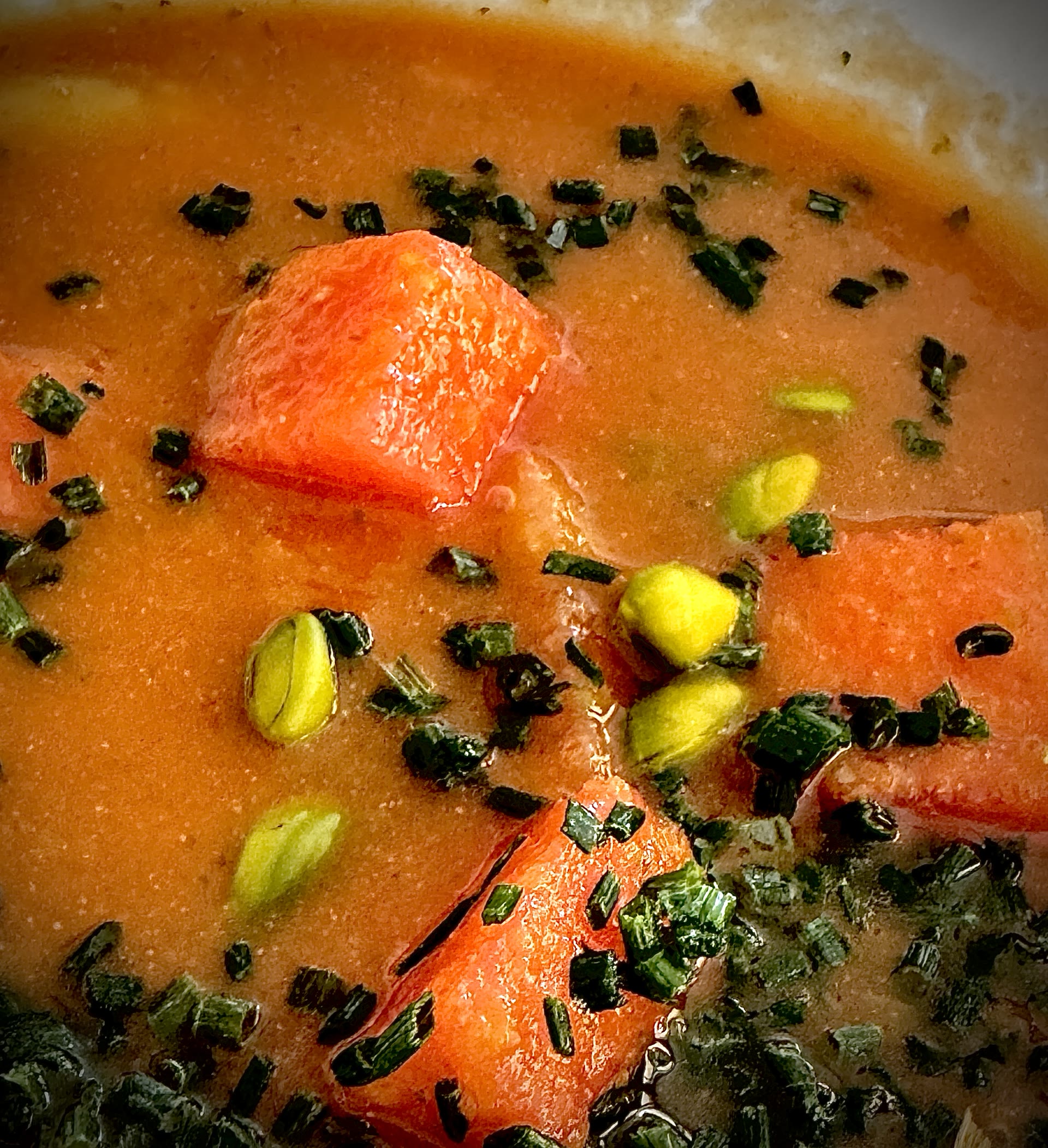 Gazpacho close-up